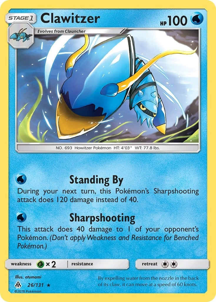 Image for Clawitzer (26/131) - Pokemon