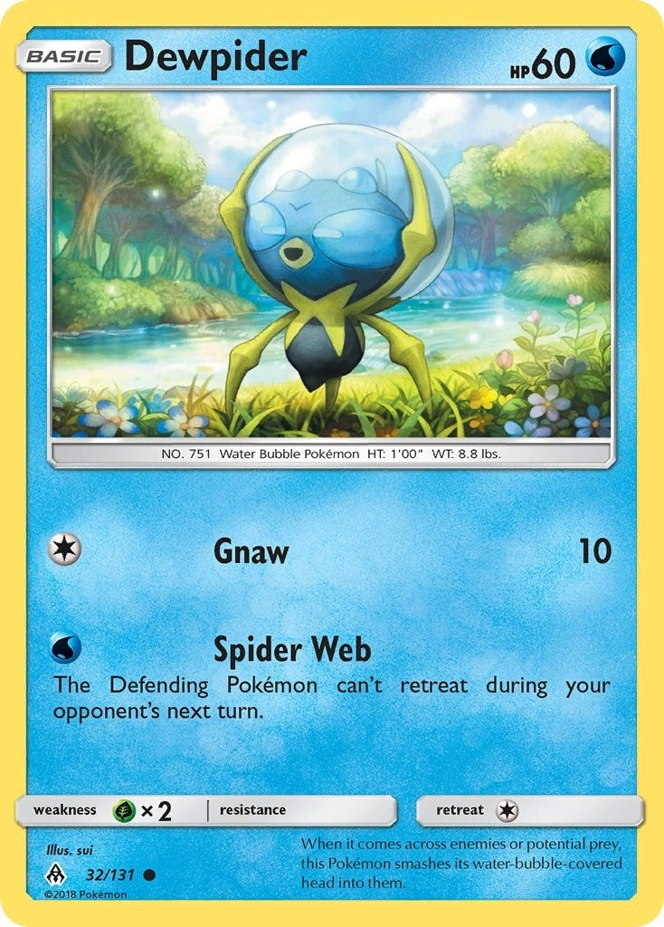 Image for Dewpider (32/131) - Pokemon