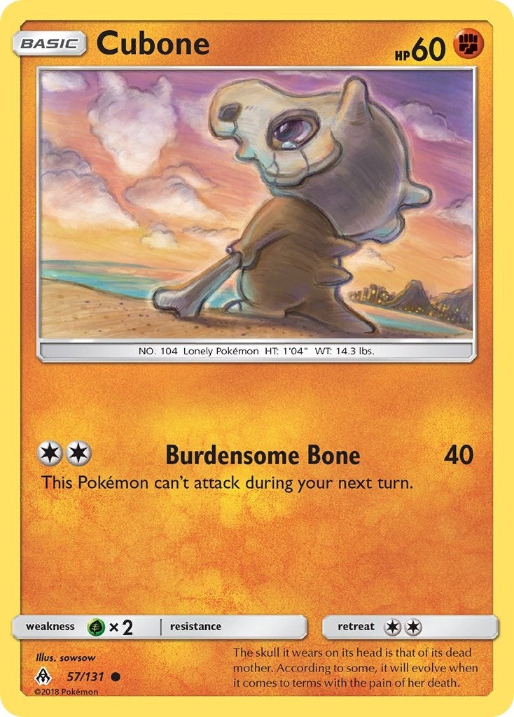 Image for Cubone (57/131) - Pokemon