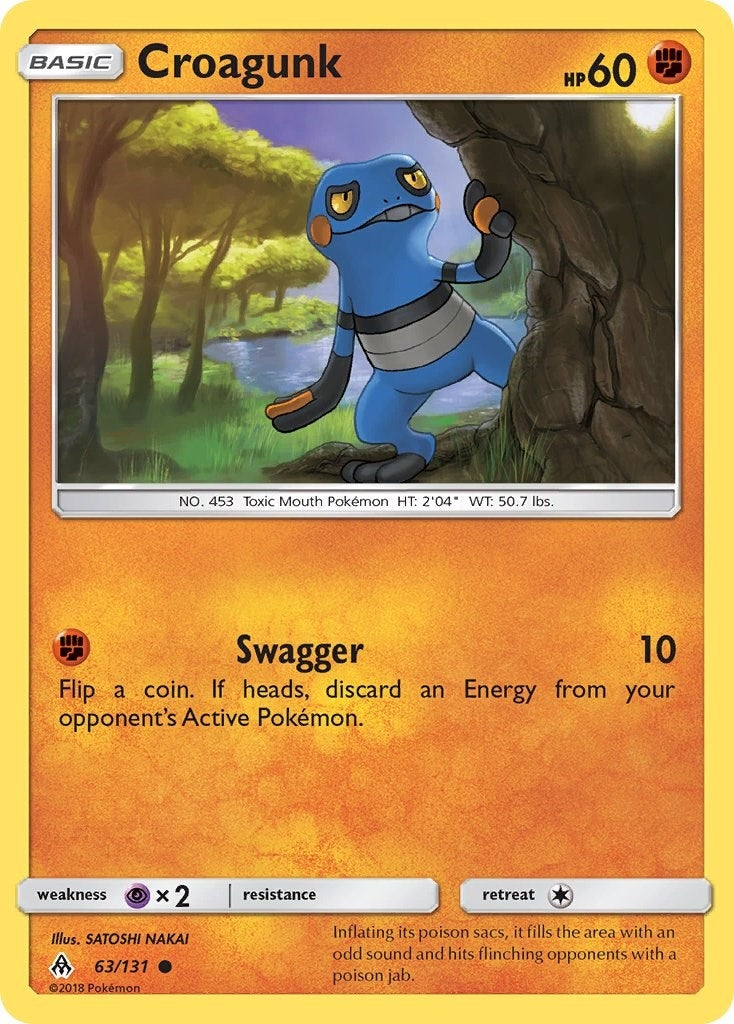 Image for Croagunk (63/131) - Pokemon