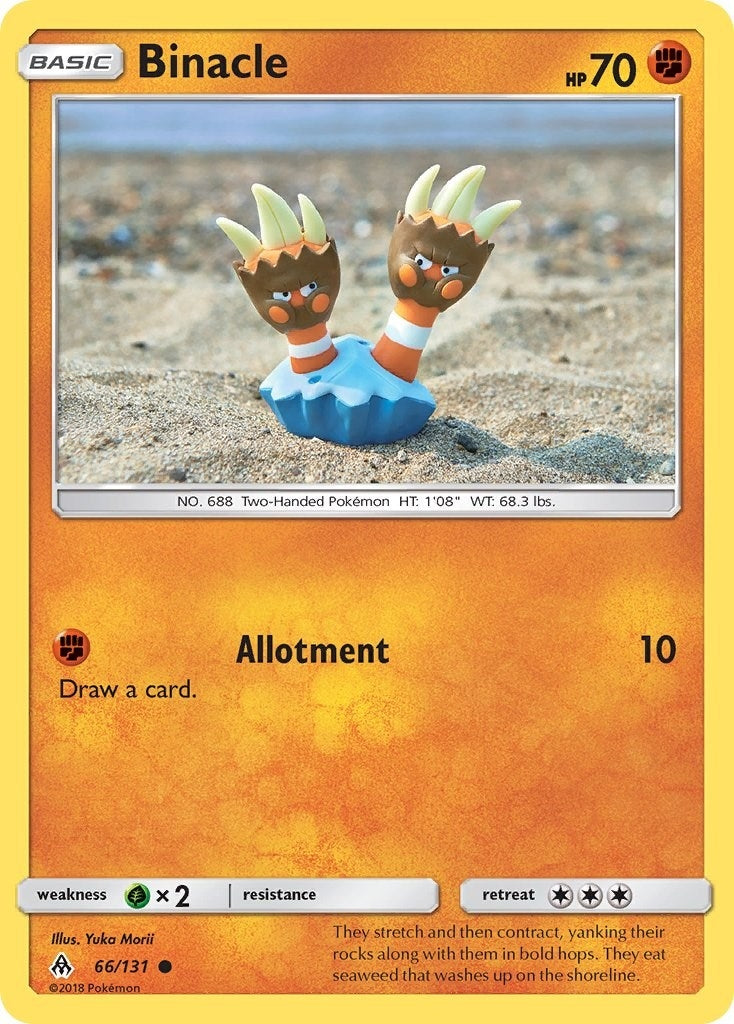 Image for Binacle (66/131) - Pokemon