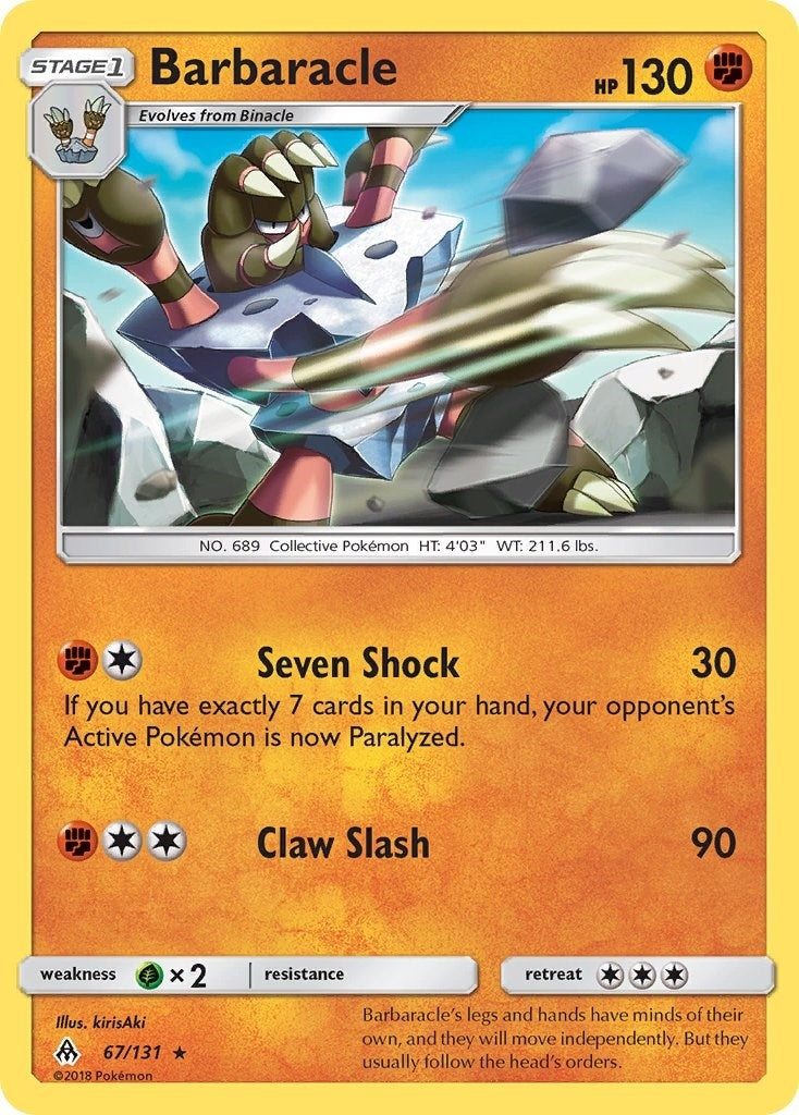 Image for Barbaracle (67/131) - Pokemon