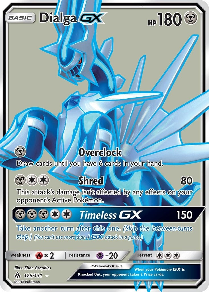 Image for Dialga GX (Full Art) (125/131) - Pokemon