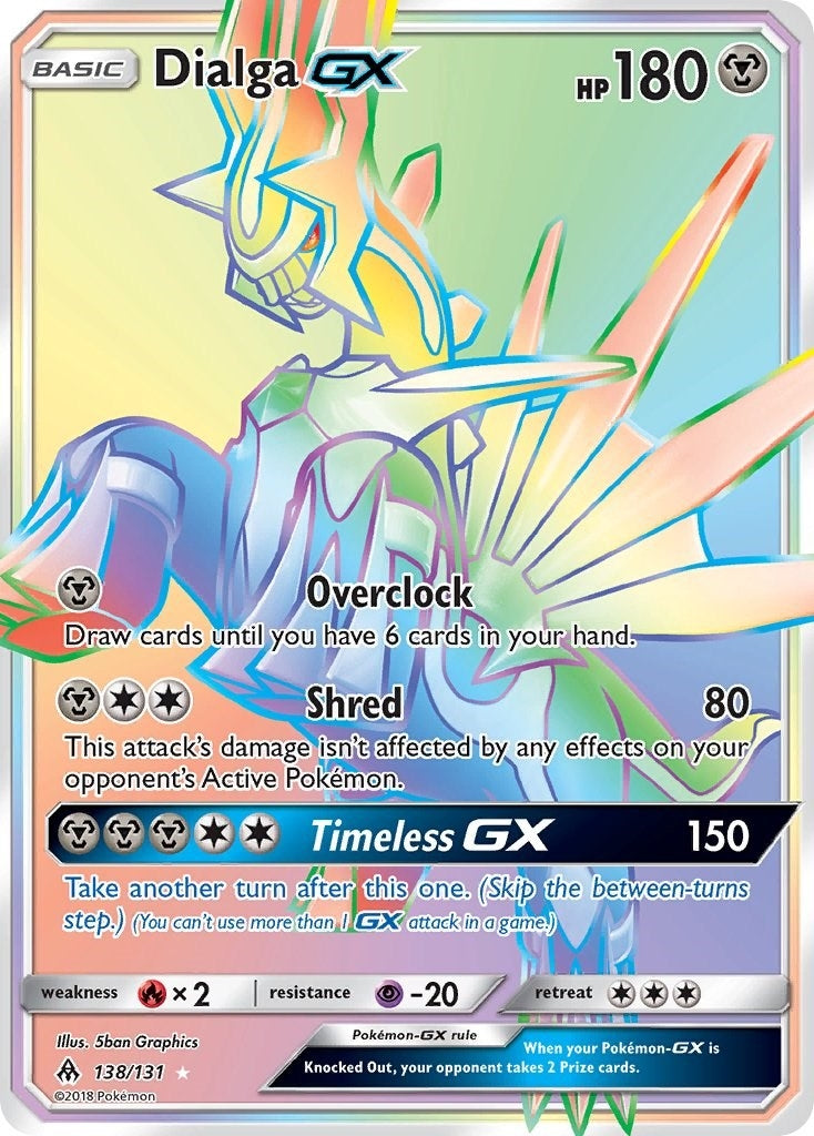 Image for Dialga GX (Secret) (138/131) - Pokemon