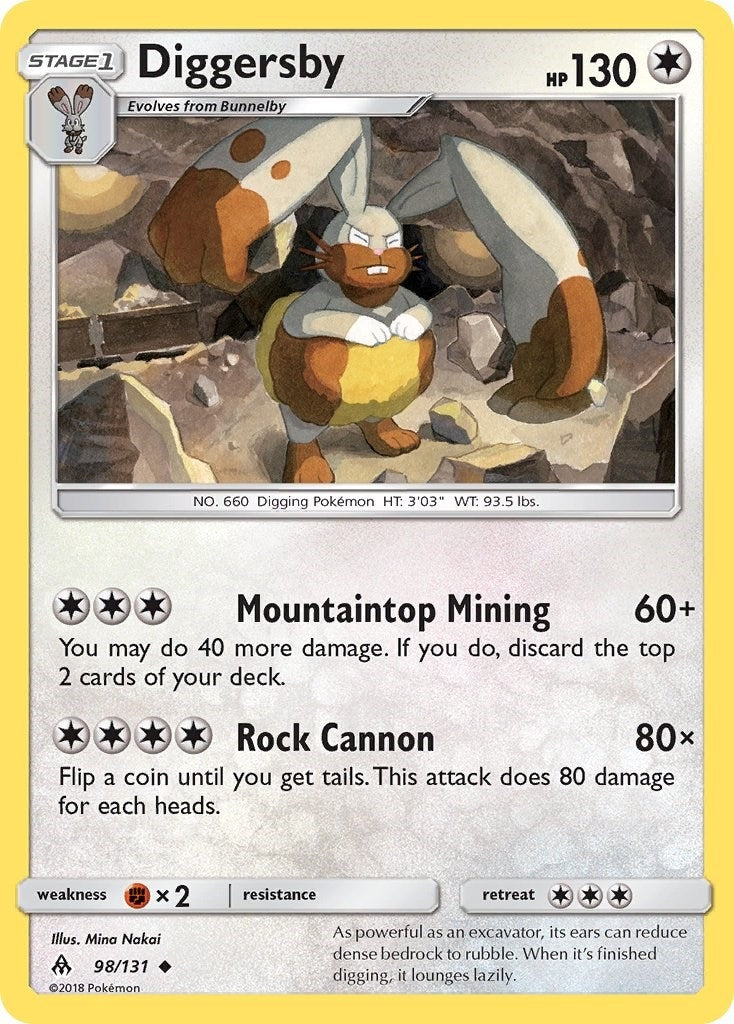 Image for Diggersby (98/131) - Pokemon
