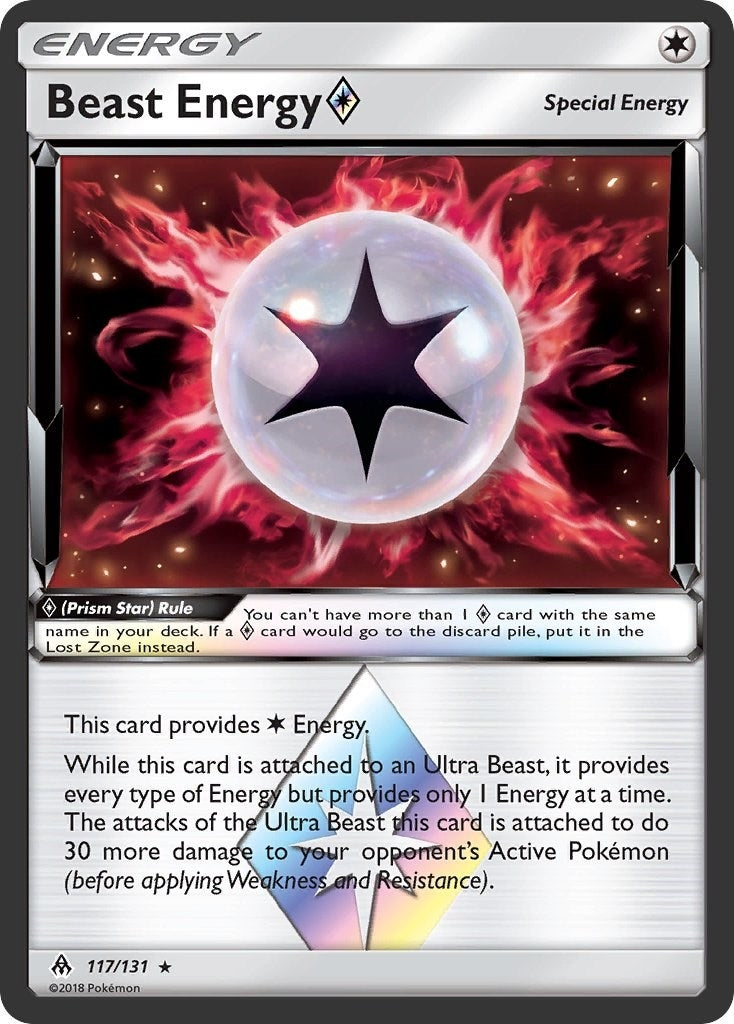 Image for Beast Energy Prism Star (117/131) - Pokemon