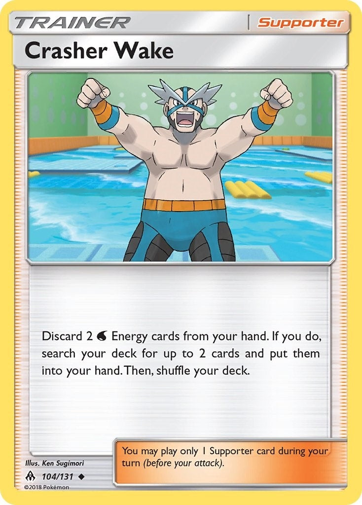 Image for Crasher Wake (104/131) - Pokemon