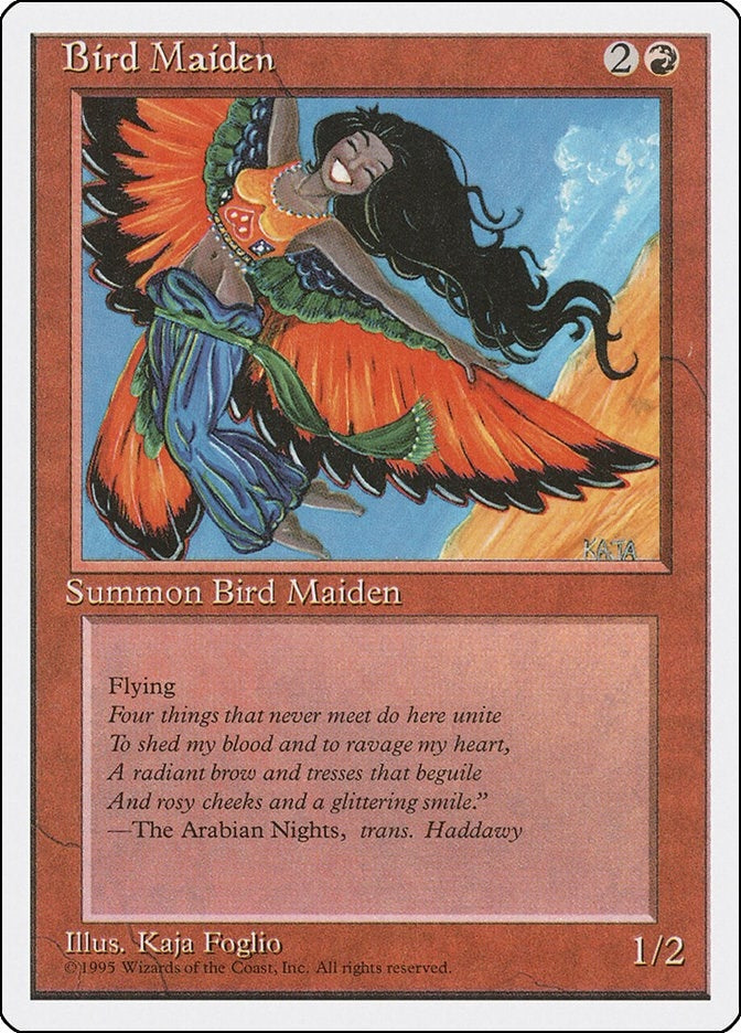 Image for Bird Maiden (195) - Magic: The Gathering