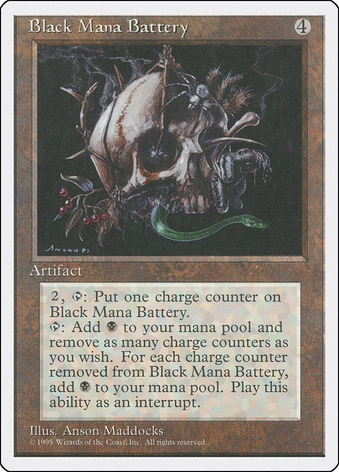 Image for Black Mana Battery - Magic: The Gathering