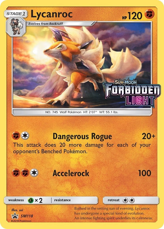 Image for Lycanroc - SM118 (Prerelease) (SM118) - Pokemon