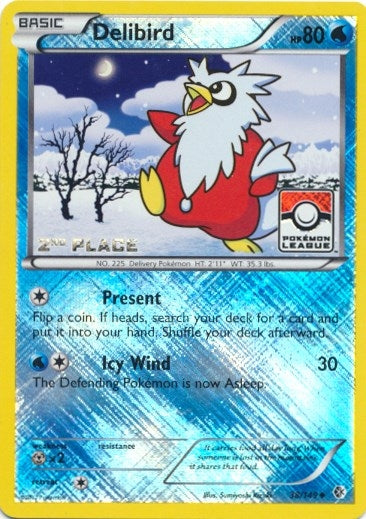 Image for Delibird - 38/149 (Pokemon League) [2nd Place] (038/149) - Pokemon
