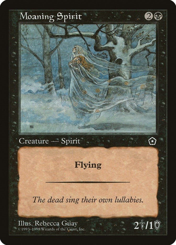 Image for Moaning Spirit - Magic: The Gathering