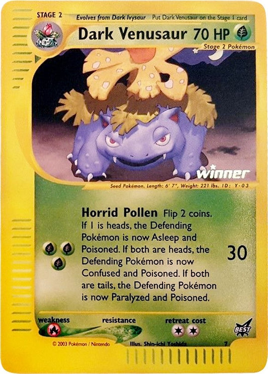 Image for Dark Venusaur - 7 [Winner] (007/009) - Pokemon
