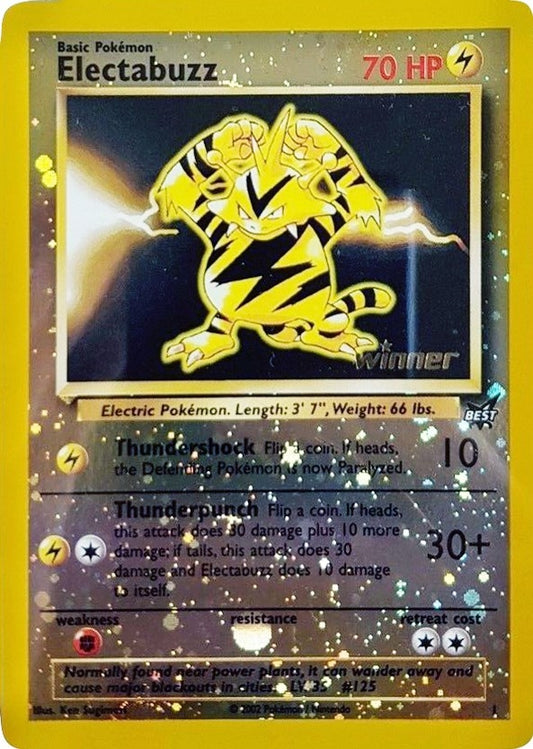 Image for Electabuzz - 1 [Winner] (001/009) - Pokemon