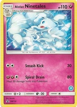 Alolan Ninetales (17) (SM128)