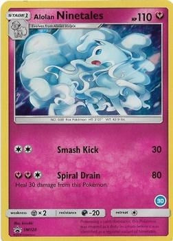 Alolan Ninetales (30) (SM128)