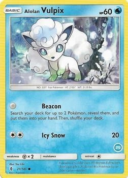 Alolan Vulpix (29) (21/145)