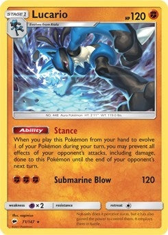 Lucario (SM - Burning Shadows) (71)