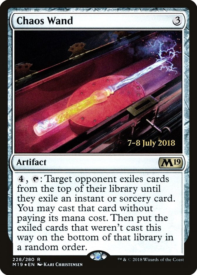 Image for Chaos Wand (228) - Magic: The Gathering