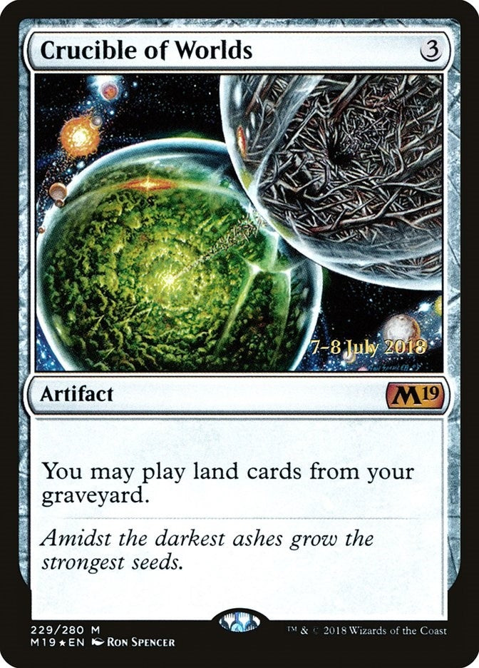 Image for Crucible of Worlds (229) - Magic: The Gathering