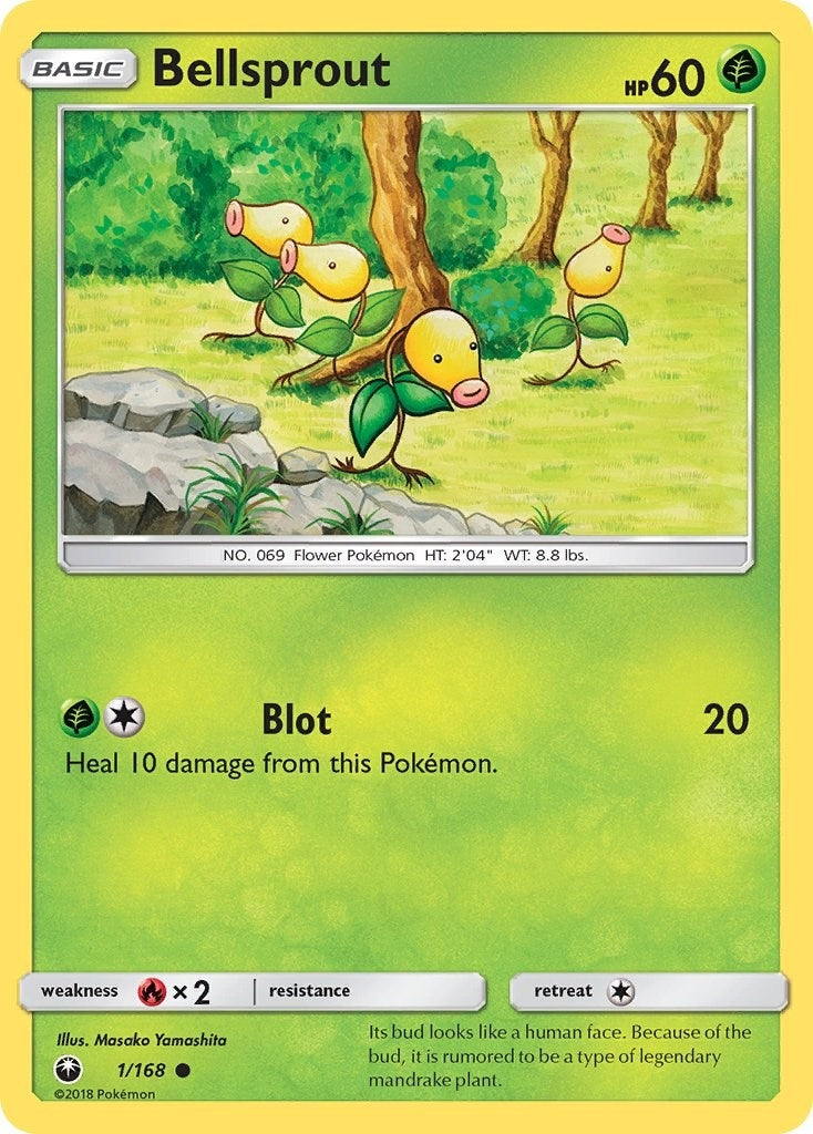 Image for Bellsprout (1/168) - Pokemon