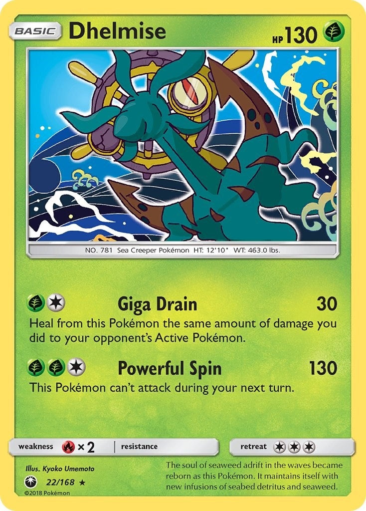 Image for Dhelmise (22/168) - Pokemon