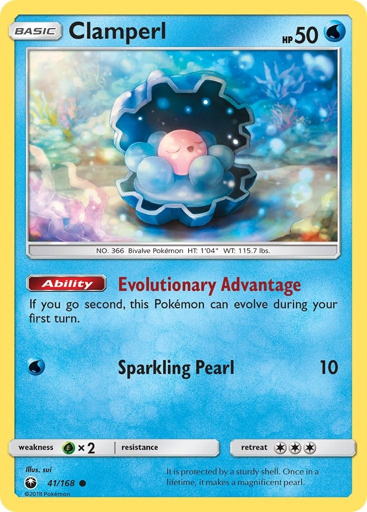 Image for Clamperl (41/168) - Pokemon