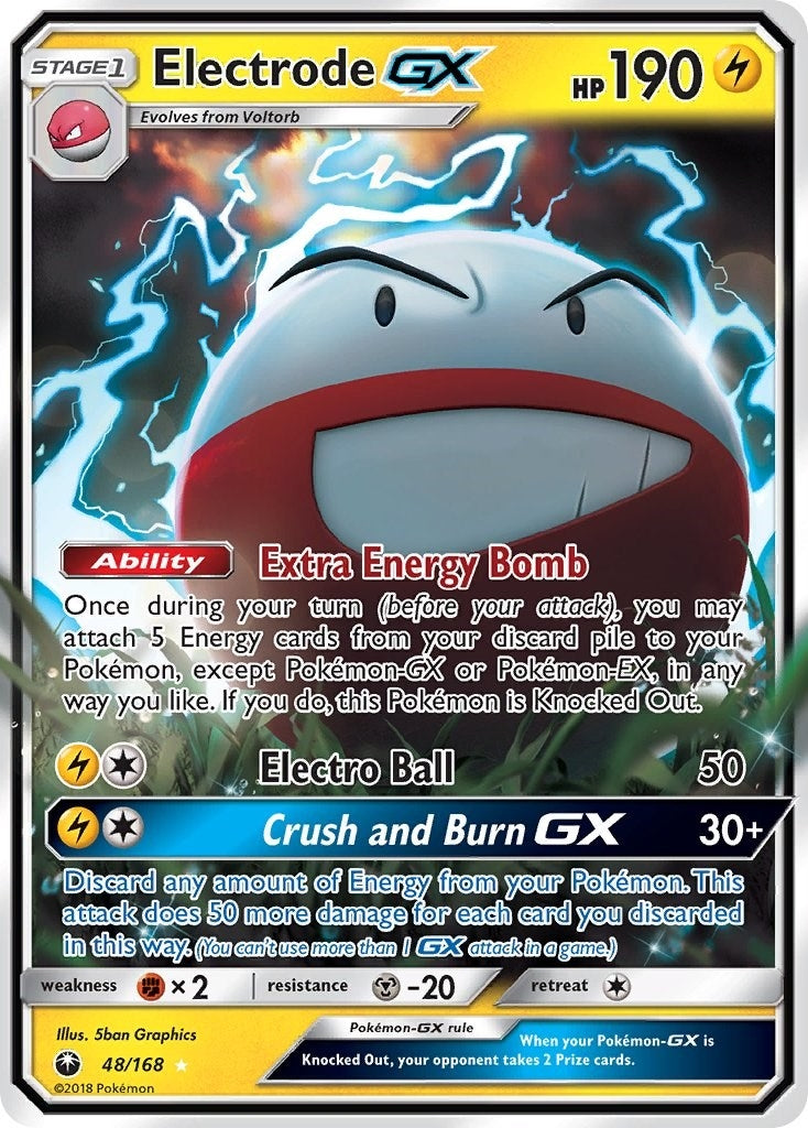 Image for Electrode GX (48/168) - Pokemon