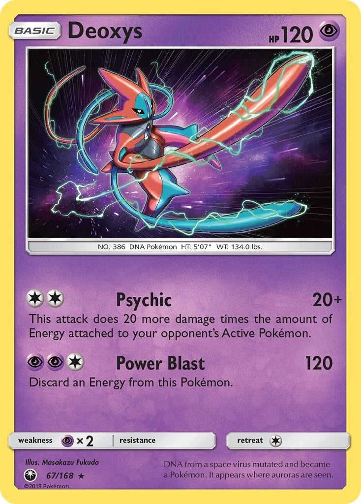 Image for Deoxys (67) (67/168) - Pokemon