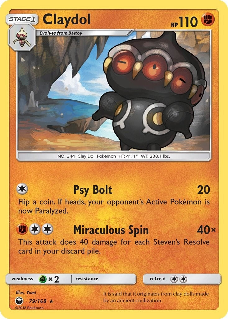 Image for Claydol (79/168) - Pokemon