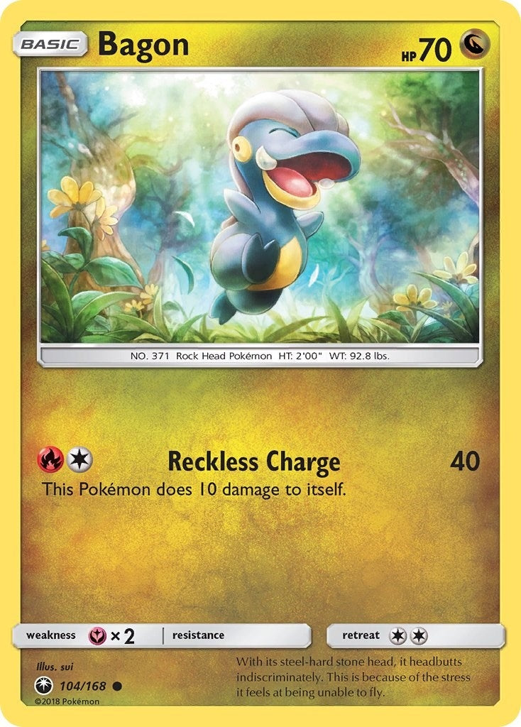Image for Bagon (104) (104/168) - Pokemon