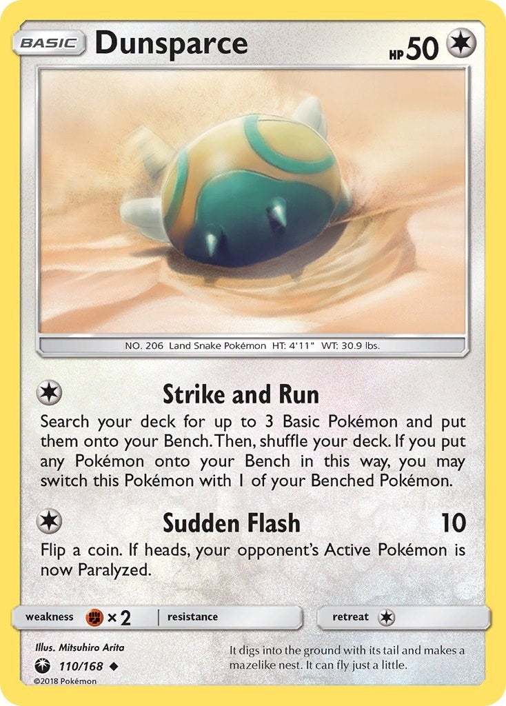Image for Dunsparce (110/168) - Pokemon