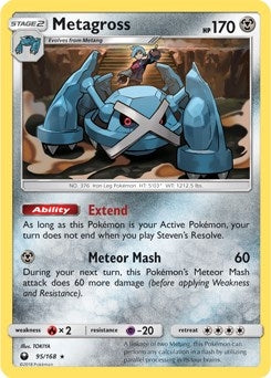 Image for Metagross - 95/168 (Prerelease Kit Exclusive) (095/168) - Pokemon