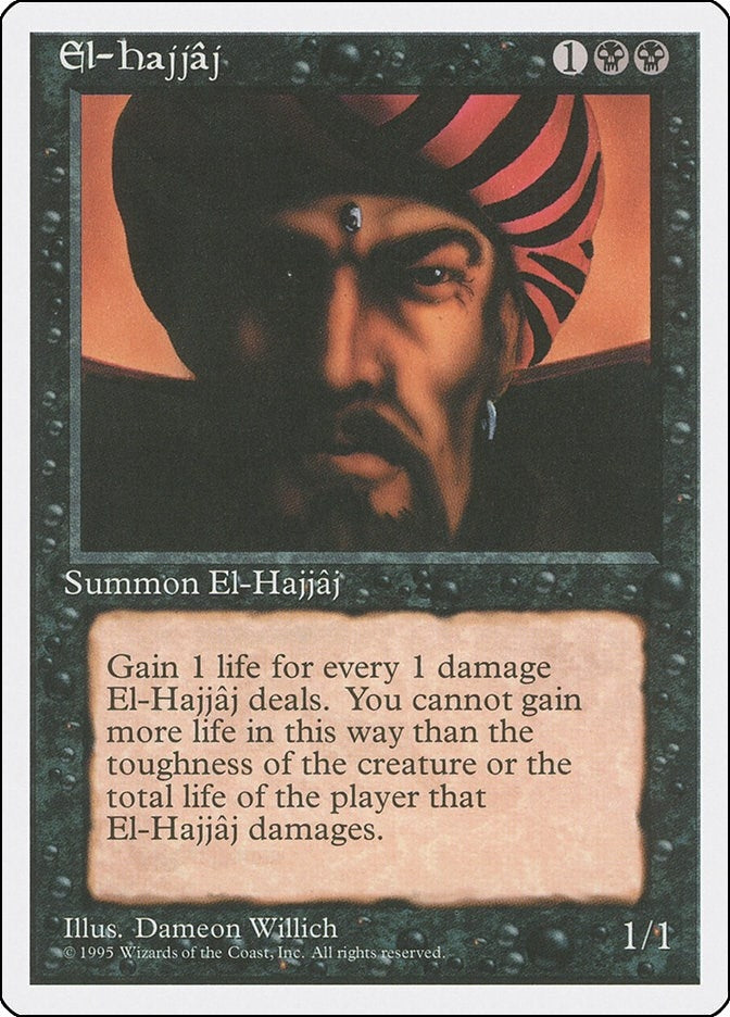 Image for El-Hajjaj (18) - Magic: The Gathering