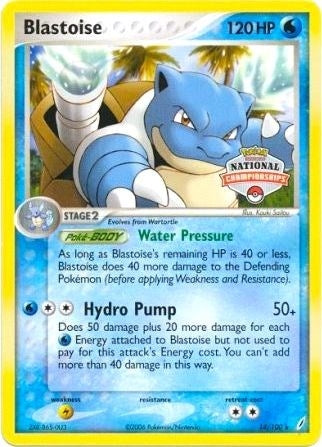 Image for Blastoise - 14/100 (National Championships) (014/100) - Pokemon