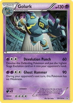 Image for Golurk - 59/124 (EX Dragons Exalted) (059/124) - Pokemon