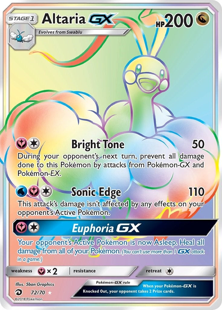 Altaria GX (Secret) (72/70)