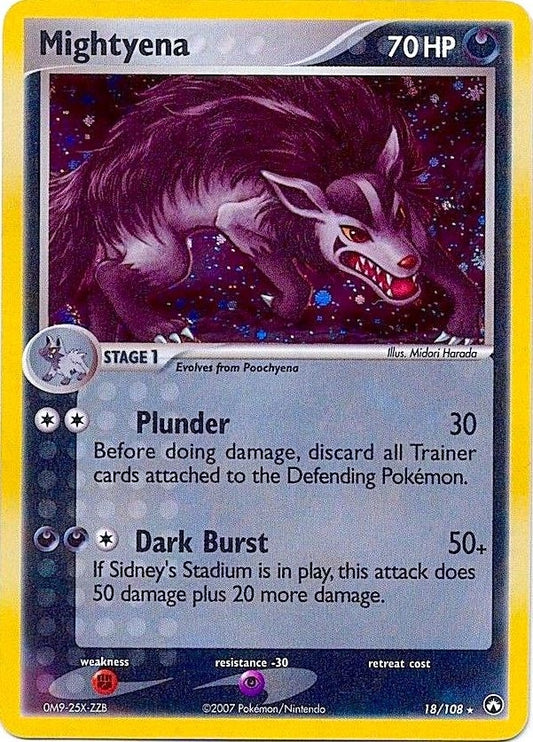 Image for Mightyena - 18/108 (Cosmos Holo) (018/108) - Pokemon