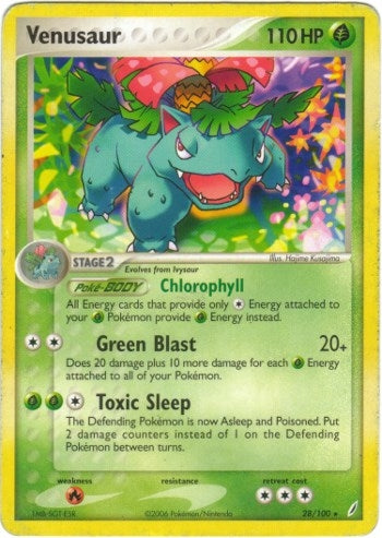 Image for Venusaur - 28/100 (EX Crystal Guardians) (028/100) - Pokemon