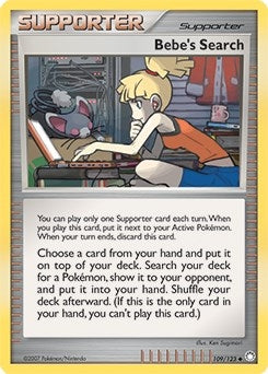 Image for Bebe's Search - 109/123 (Cosmos Holofoil) (109/123) - Pokemon