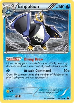 Image for Empoleon - 29/108 (Battle Arena Deck Exclusive) (029/108) - Pokemon