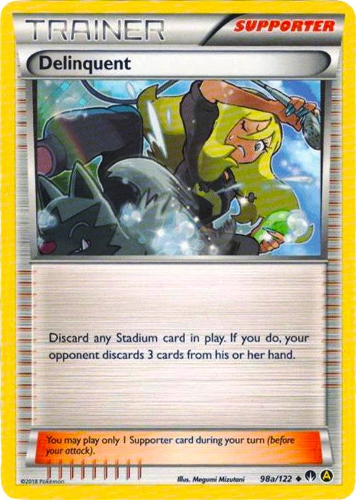 Image for Delinquent - 98a/122 (098a/122) - Pokemon