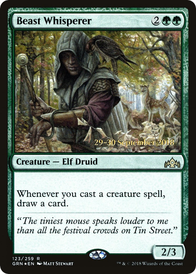 Image for Beast Whisperer (123) - Magic: The Gathering