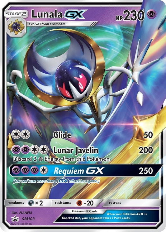 Image for Lunala GX - SM103 (SM103) - Pokemon