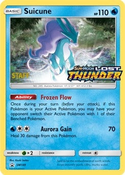 Image for Suicune - SM149 (Prerelease) [Staff] (SM149) - Pokemon