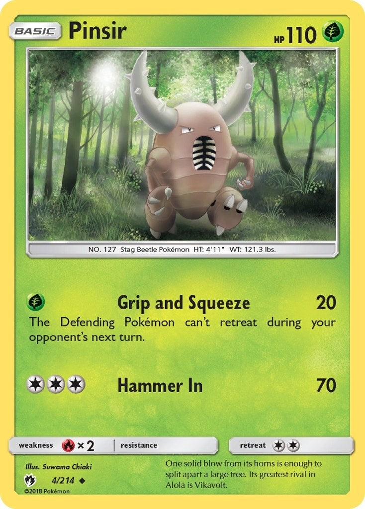 Image for Pinsir (4/214) - Pokemon