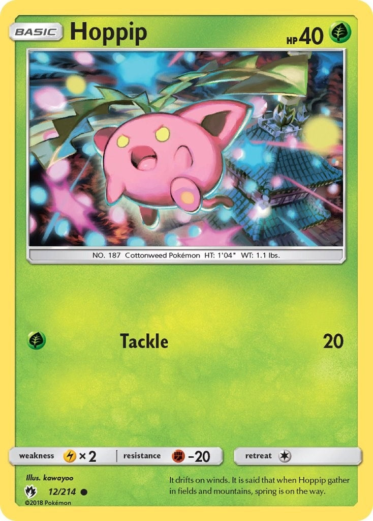 Image for Hoppip (12) (12/214) - Pokemon