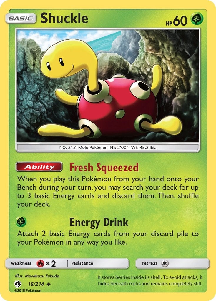 Image for Shuckle (16/214) - Pokemon