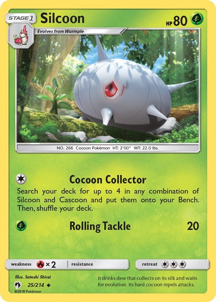 Image for Silcoon (25/214) - Pokemon
