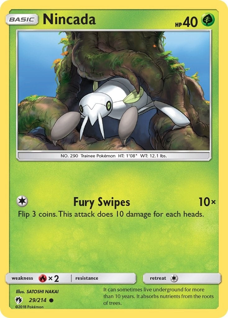Image for Nincada (29/214) - Pokemon